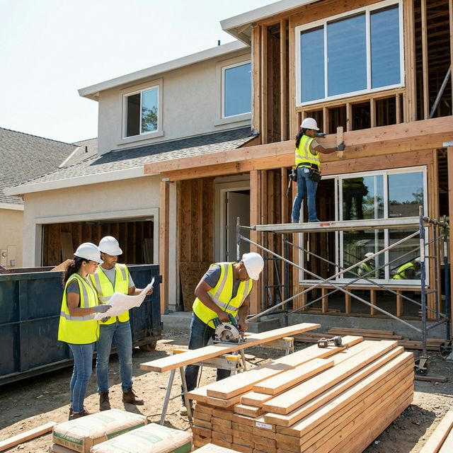 Elevate Construction construction team at work